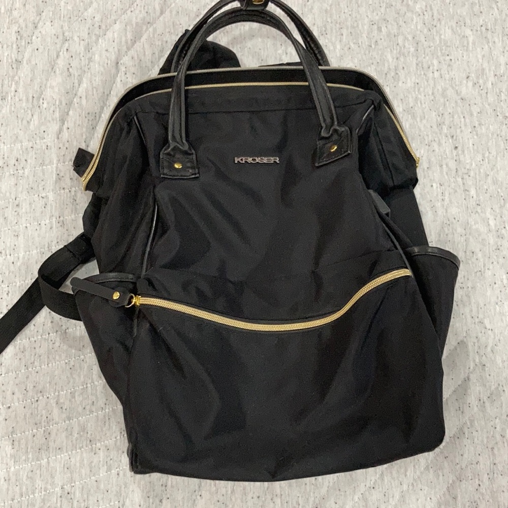 Black Laptop Backpack